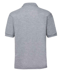 Russell Athletic Poly/Cotton Piqué Polo Shirt 539M - 539M Light Oxford Back