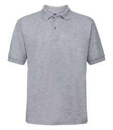 Russell Athletic Poly/Cotton Piqué Polo Shirt 539M - Light Oxford