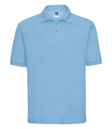 Russell Athletic Poly/Cotton Piqué Polo Shirt 539M - Sky Blue