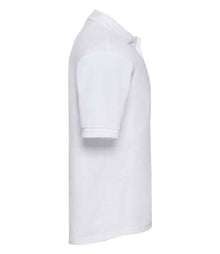 Russell Athletic Poly/Cotton Piqué Polo Shirt 539M - 539M White Side