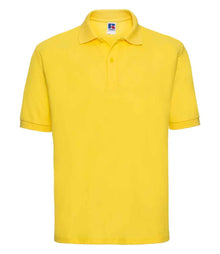 Russell Athletic Poly/Cotton Piqué Polo Shirt 539M - Yellow