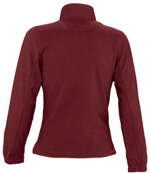 SOL'S Ladies North Fleece Jacket 54500 - 54500 Burgundy Back
