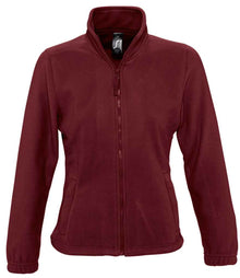 SOL'S Ladies North Fleece Jacket 54500 - Burgundy