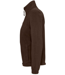 SOL'S Ladies North Fleece Jacket 54500 - 54500 Dark Chocolate Side