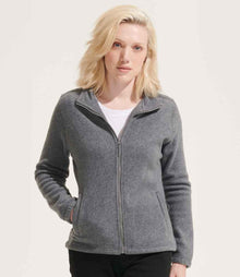 SOL'S Ladies North Fleece Jacket 54500 - 54500 Grey Marl Model