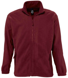 SOL'S North Fleece Jacket 55000 - Burgundy