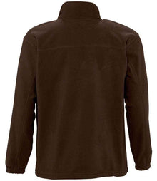 SOL'S North Fleece Jacket 55000 - 55000 Dark Chocolate Back