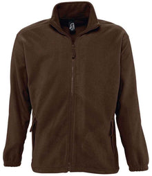 SOL'S North Fleece Jacket 55000 - Dark Chocolate