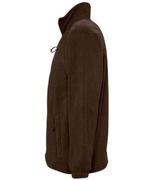 SOL'S North Fleece Jacket 55000 - 55000 Dark Chocolate Side