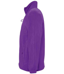 SOL'S North Fleece Jacket 55000 - 55000 Dark Purple Side
