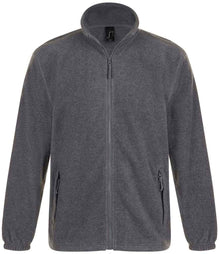 SOL'S North Fleece Jacket 55000 - Grey Marl