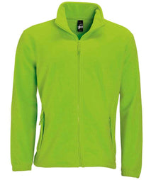 SOL'S North Fleece Jacket 55000 - Lime Green