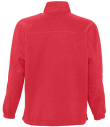 SOL'S Ness Zip Neck Fleece 56000 - 56000 Red Back