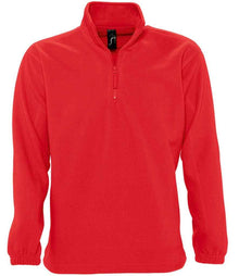 SOL'S Ness Zip Neck Fleece 56000 - Red
