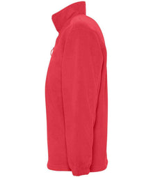SOL'S Ness Zip Neck Fleece 56000 - 56000 Red Side