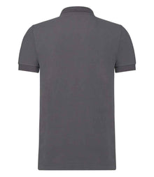 Russell Athletic Stretch Piqué Polo Shirt 566M - 566M Convoy Grey Back