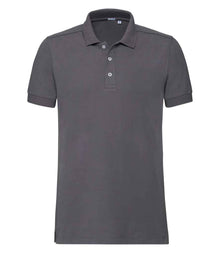 Russell Athletic Stretch Piqué Polo Shirt 566M - Convoy Grey