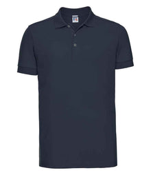 Russell Athletic Stretch Piqué Polo Shirt 566M - French Navy