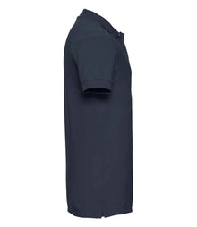 Russell Athletic Stretch Piqué Polo Shirt 566M - 566M French Navy Side