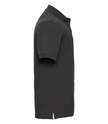 Russell Athletic Classic Cotton Piqué Polo Shirt 569M - 569M Black Side