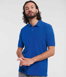 Russell Athletic Classic Cotton Piqué Polo Shirt 569M - 569M Bright Royal Model