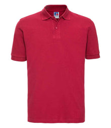 Russell Athletic Classic Cotton Piqué Polo Shirt 569M - Classic Red