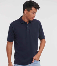 Russell Athletic Classic Cotton Piqué Polo Shirt 569M - 569M French Navy Model