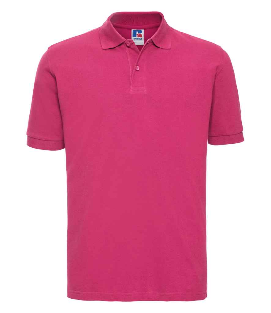 Russell Athletic Classic Cotton Piqué Polo Shirt 569M - Fuchsia
