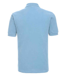 Russell Athletic Classic Cotton Piqué Polo Shirt 569M - 569M Sky Blue Back