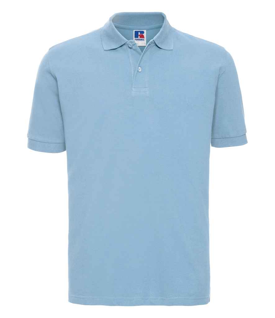 Russell Athletic Classic Cotton Piqué Polo Shirt 569M - Sky Blue