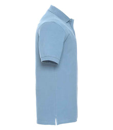 Russell Athletic Classic Cotton Piqué Polo Shirt 569M - 569M Sky Blue Side