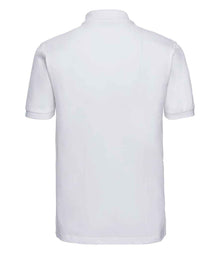Russell Athletic Classic Cotton Piqué Polo Shirt 569M - 569M White Back