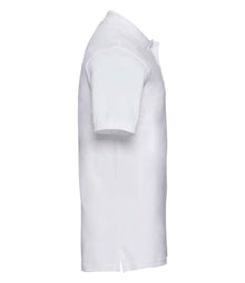 Russell Athletic Classic Cotton Piqué Polo Shirt 569M - 569M White Side