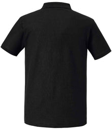 Russell Athletic Authentic Eco Piqué Polo Shirt 570M - 570M Black Back