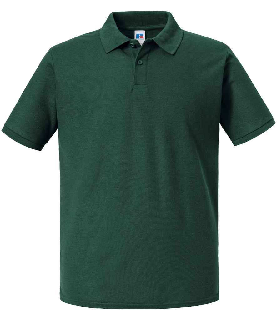 Russell Athletic Authentic Eco Piqué Polo Shirt 570M - Bottle Green