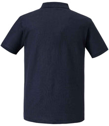 Russell Athletic Authentic Eco Piqué Polo Shirt 570M - 570M French Navy Back