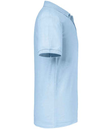 Russell Athletic Authentic Eco Piqué Polo Shirt 570M - 570M Sky Blue Side
