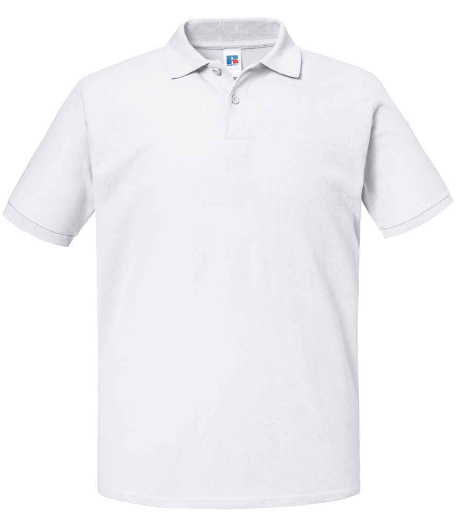Russell Athletic Authentic Eco Piqué Polo Shirt 570M - White