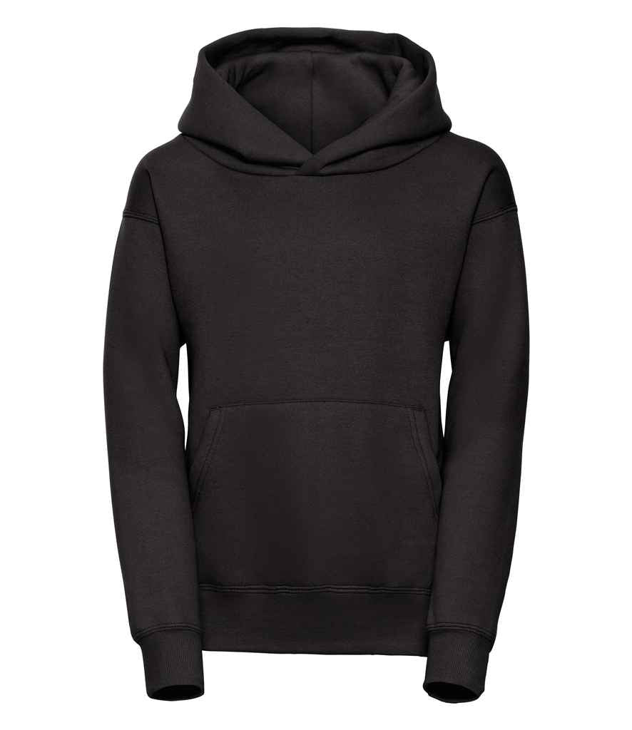 Russell Athletic Kids Hooded Sweatshirt 575B - Black