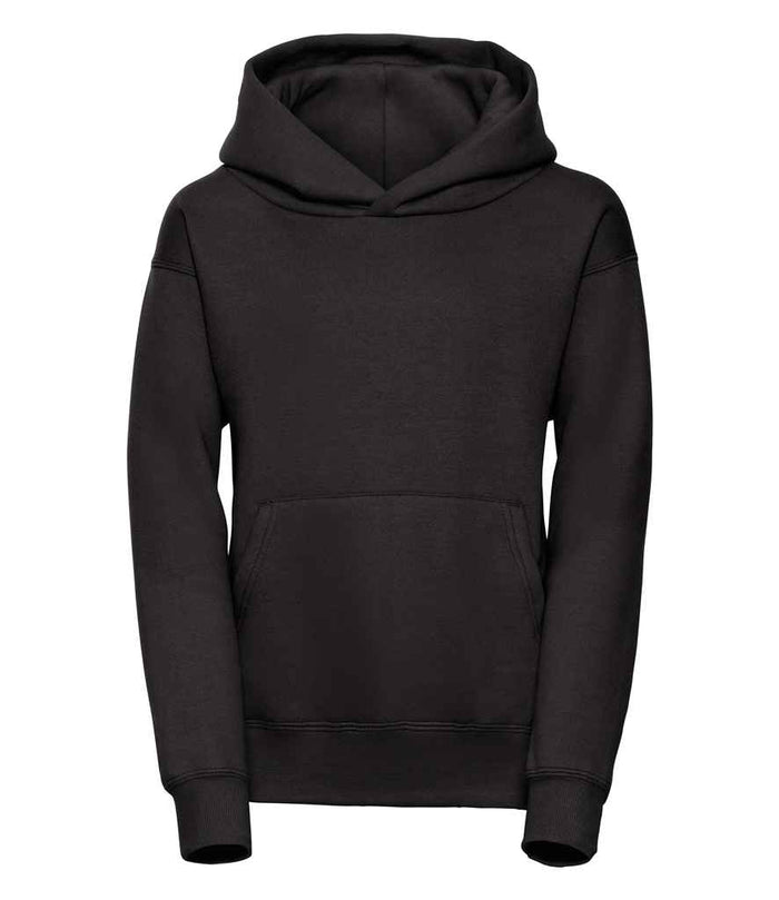 Russell Athletic Kids Hooded Sweatshirt 575B - Black