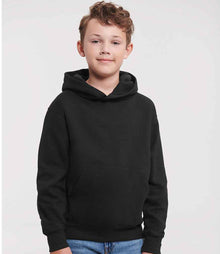 Russell Athletic Kids Hooded Sweatshirt 575B - 575B Black Model