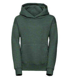 Russell Athletic Kids Hooded Sweatshirt 575B - Bottle Green