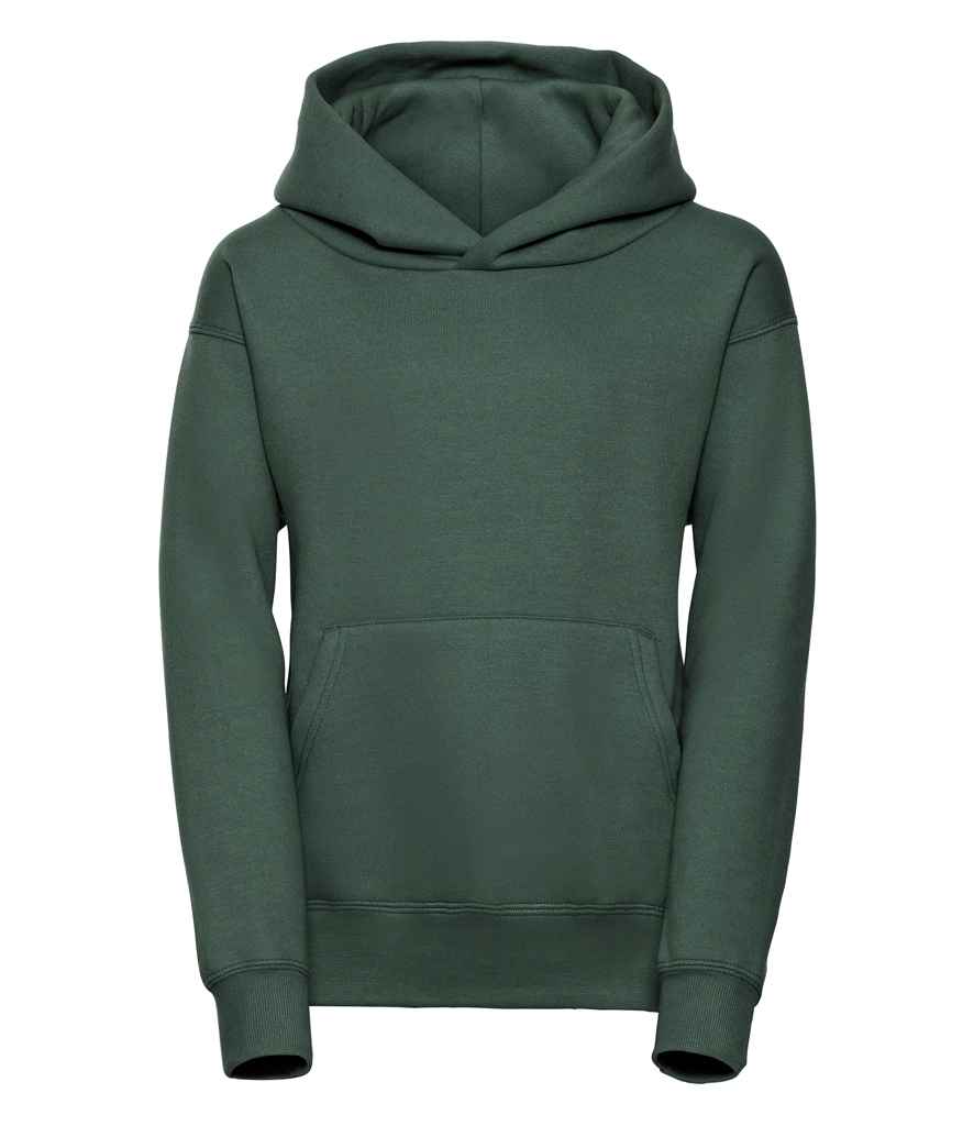 Russell Athletic Kids Hooded Sweatshirt 575B - Bottle Green