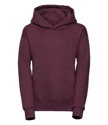 Russell Athletic Kids Hooded Sweatshirt 575B - Burgundy