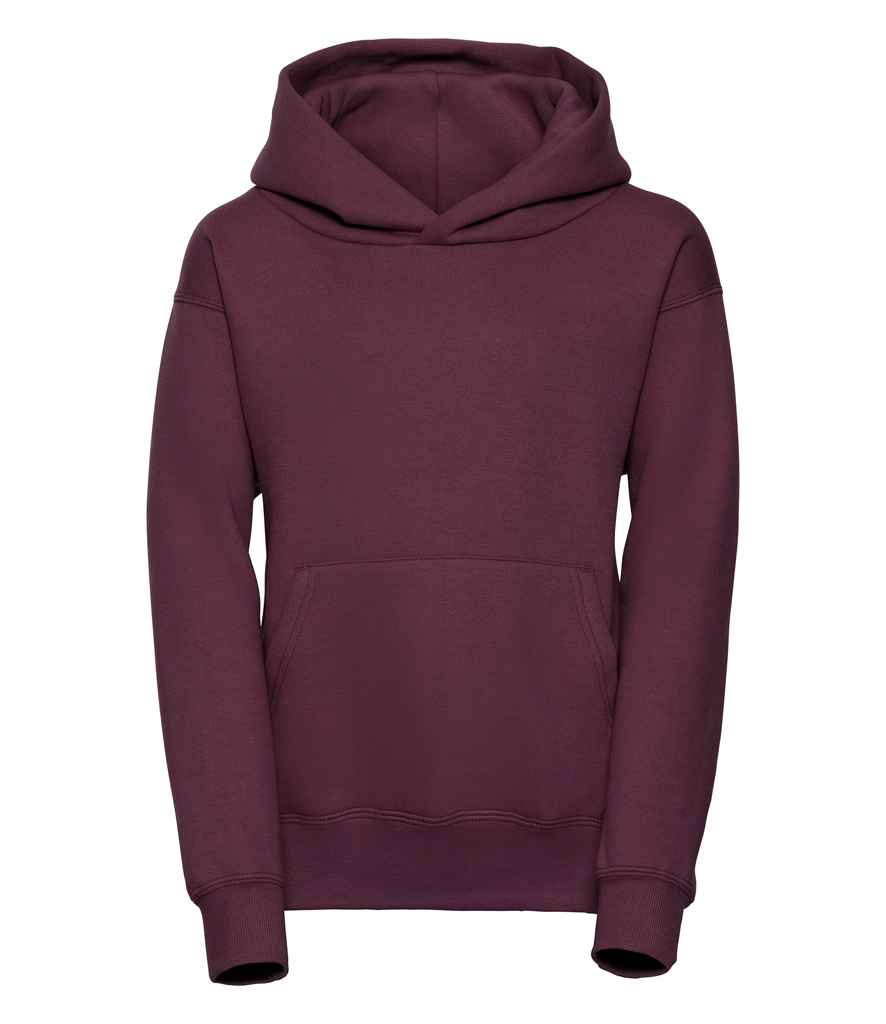 Russell Athletic Kids Hooded Sweatshirt 575B - Burgundy