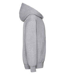 Russell Athletic Kids Hooded Sweatshirt 575B - 575B Light Oxford Side