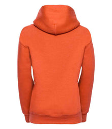 Russell Athletic Kids Hooded Sweatshirt 575B - 575B Orange Back