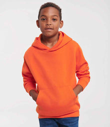 Russell Athletic Kids Hooded Sweatshirt 575B - 575B Orange Model