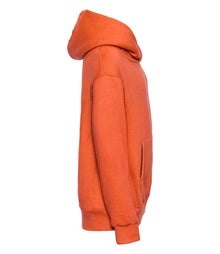 Russell Athletic Kids Hooded Sweatshirt 575B - 575B Orange Side