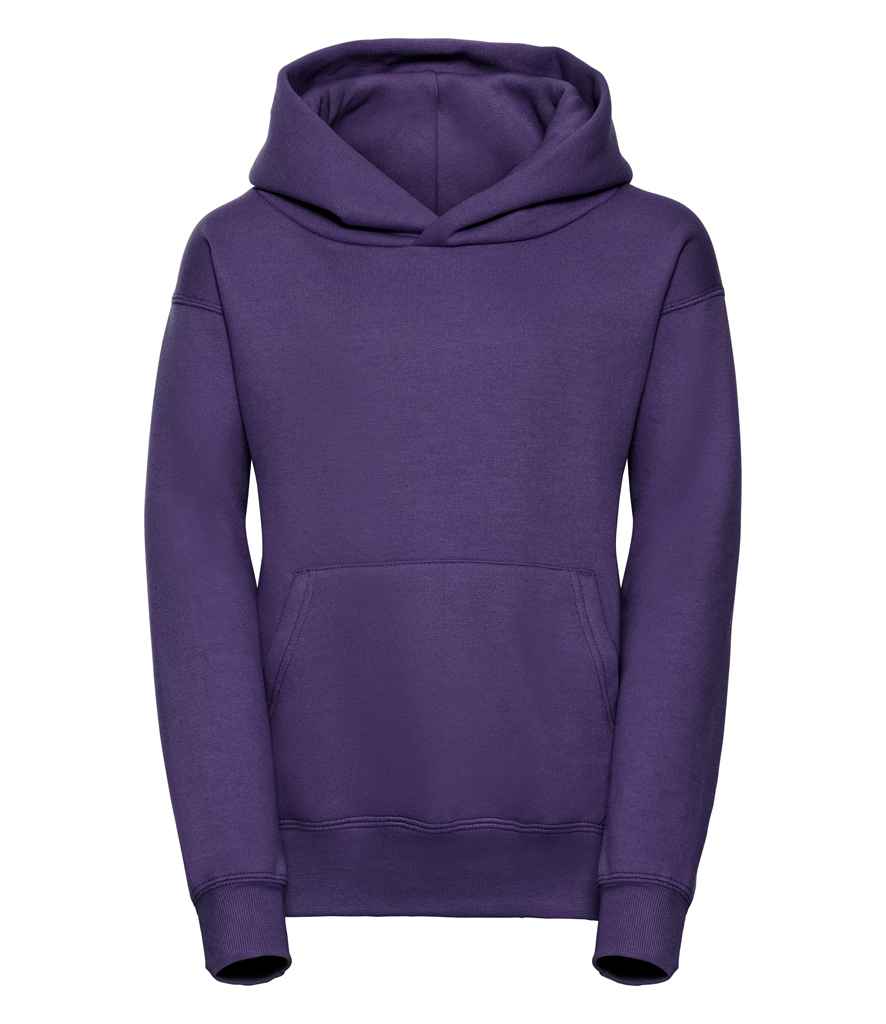 Russell Athletic Kids Hooded Sweatshirt 575B - Purple